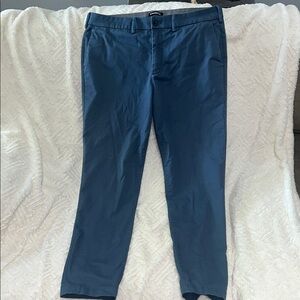 Express Deep Blue Men's Chinos 36x32 Skinny Stretch Fit